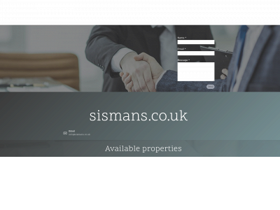 sismans.co.uk snapshot