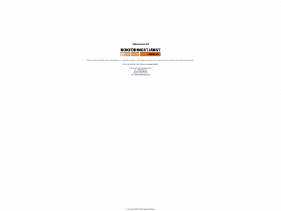 bokforingstjanst.se snapshot