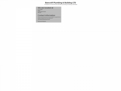 bancroftplumbing.co.uk snapshot