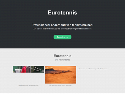 eurotennis.be snapshot