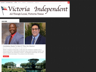 victoriaindependent.com snapshot