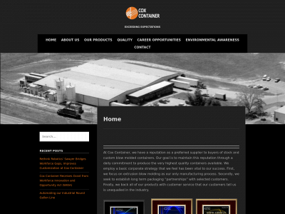 coxcontainer.net snapshot