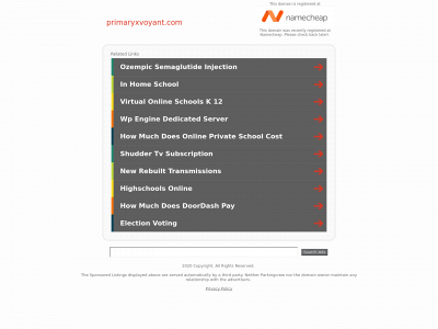 primaryxvoyant.com snapshot