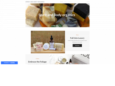 spiritandbodyorganics.weebly.com snapshot