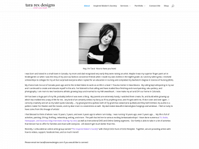 tararexdesigns.com snapshot