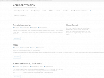adhis-protection.fr snapshot