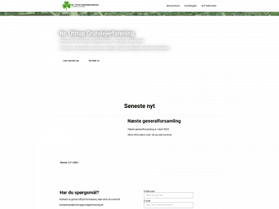 nruttrupgrundejerforening.dk snapshot