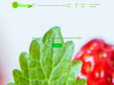 nutricrazyme.com snapshot