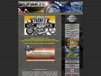 mcparts.dk snapshot