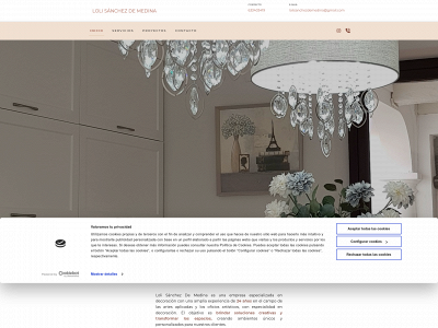 sanchezdemedinadecoracion.com snapshot