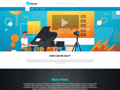 imusicacademy.com snapshot