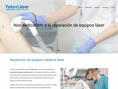 www.tutorlaser.es snapshot