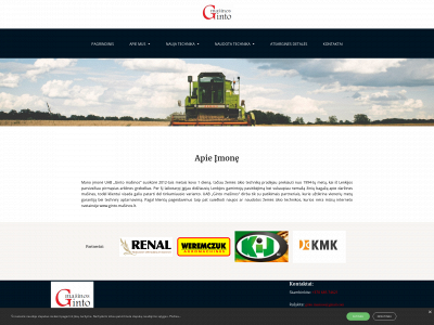 gintomasinos.lt snapshot