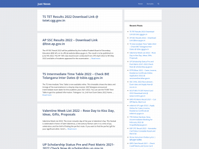 justnews.in snapshot