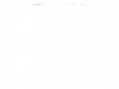 wendyvachal.fr snapshot