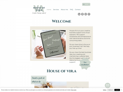 houseofvira.se snapshot