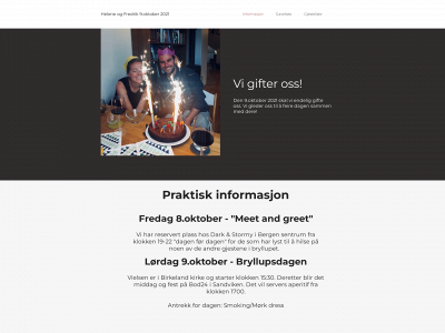 heleneogfredrik.no snapshot
