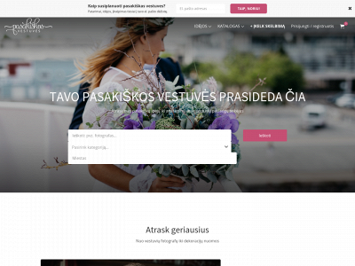 pasakiskosvestuves.lt snapshot