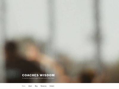 coacheswisdom.com snapshot