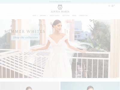 alexiamaria.com snapshot