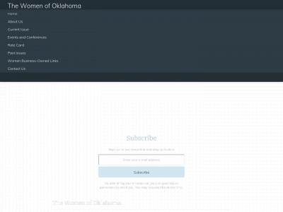 www.thewomenofoklahoma.com snapshot