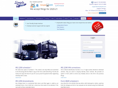 simple2290.com snapshot