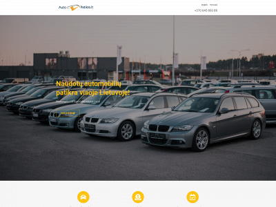 autopatikra.lt snapshot