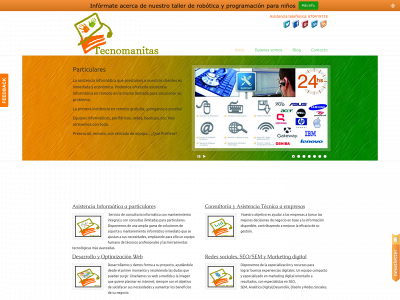 tecnomanitas.com snapshot