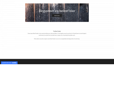 thebeertender.weebly.com snapshot