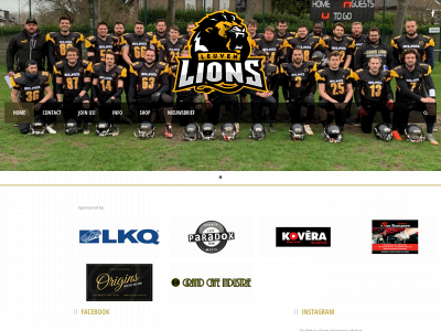 leuvenlions.be snapshot