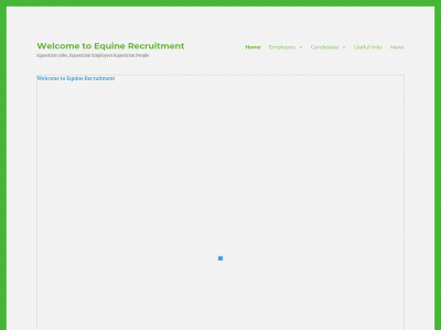 equinerecruitment.org snapshot