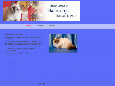 harmonys.dk snapshot