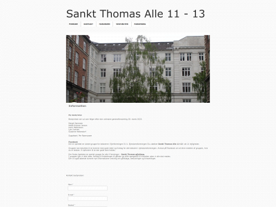 sanktthomasalle.dk snapshot