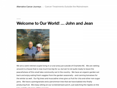 alternativecancerjourneys.com snapshot