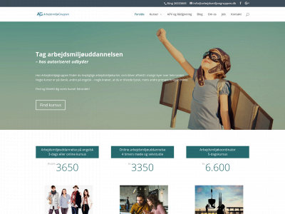 arbejdsmiljoegruppen.dk snapshot