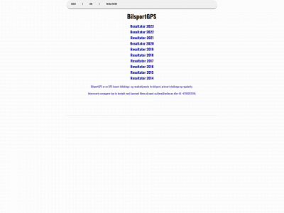 bilsportgps.no snapshot