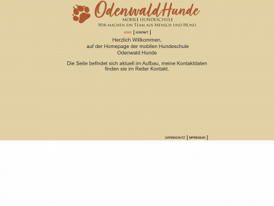 odenwald-hunde.de snapshot