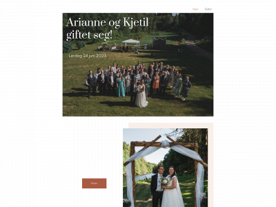 arianneogkjetil.no snapshot
