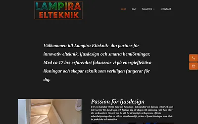 lampiraelteknik.se snapshot