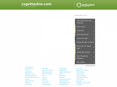 csgettoskin.com snapshot