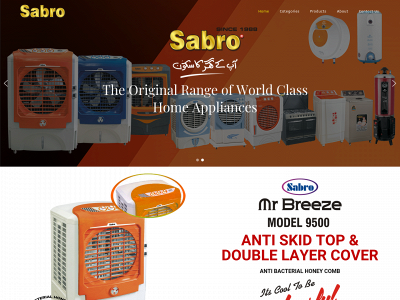 sabrohomeappliances.com snapshot