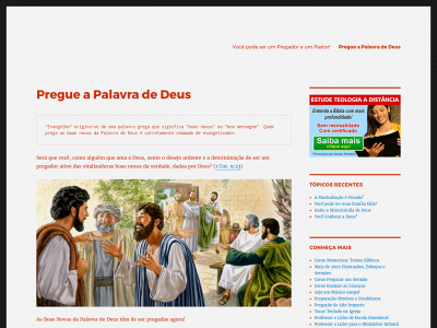 pregueapalavra.org snapshot