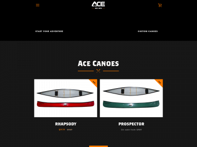 www.acecanoes.com snapshot