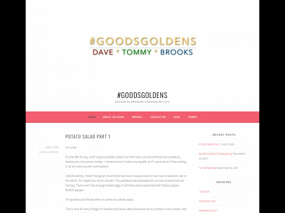 goodsgoldens.com snapshot