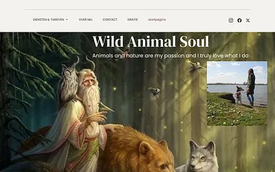 wildanimalsoul.be snapshot