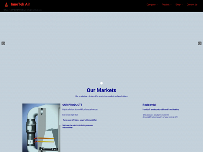 innotekair.com snapshot