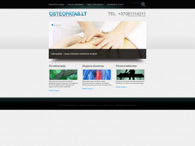 osteopatas.lt snapshot