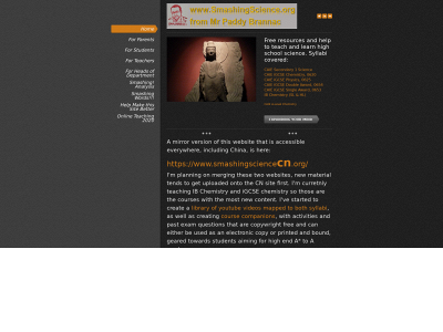 www.smashingscience.org snapshot