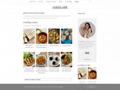 veggieanh.com snapshot
