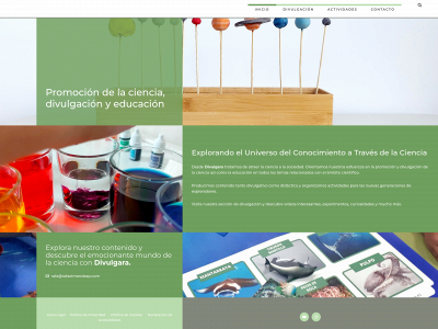 divulgara.org snapshot